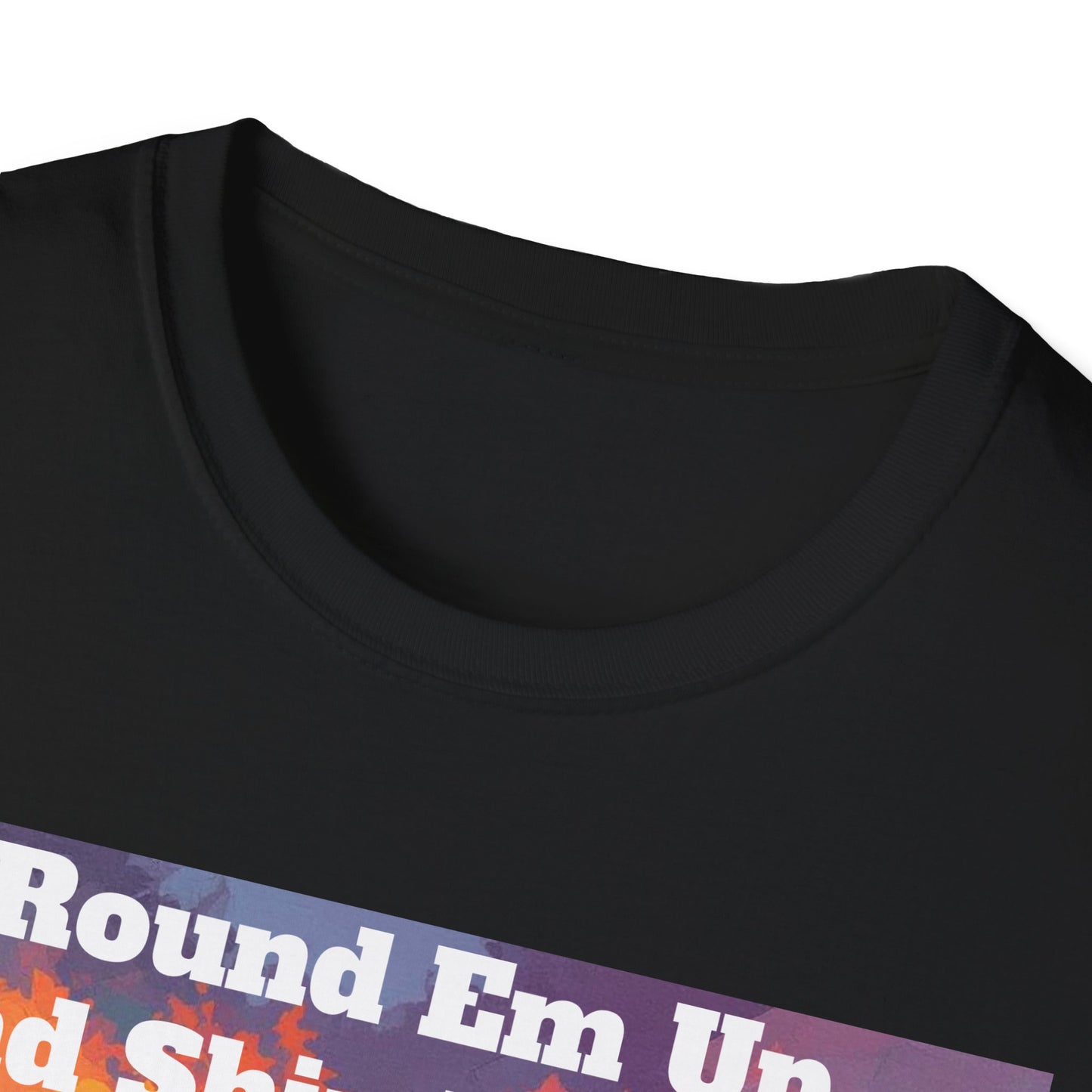 Round Em Up and Ship Em Out Western Boho, Unisex T-Shirt,