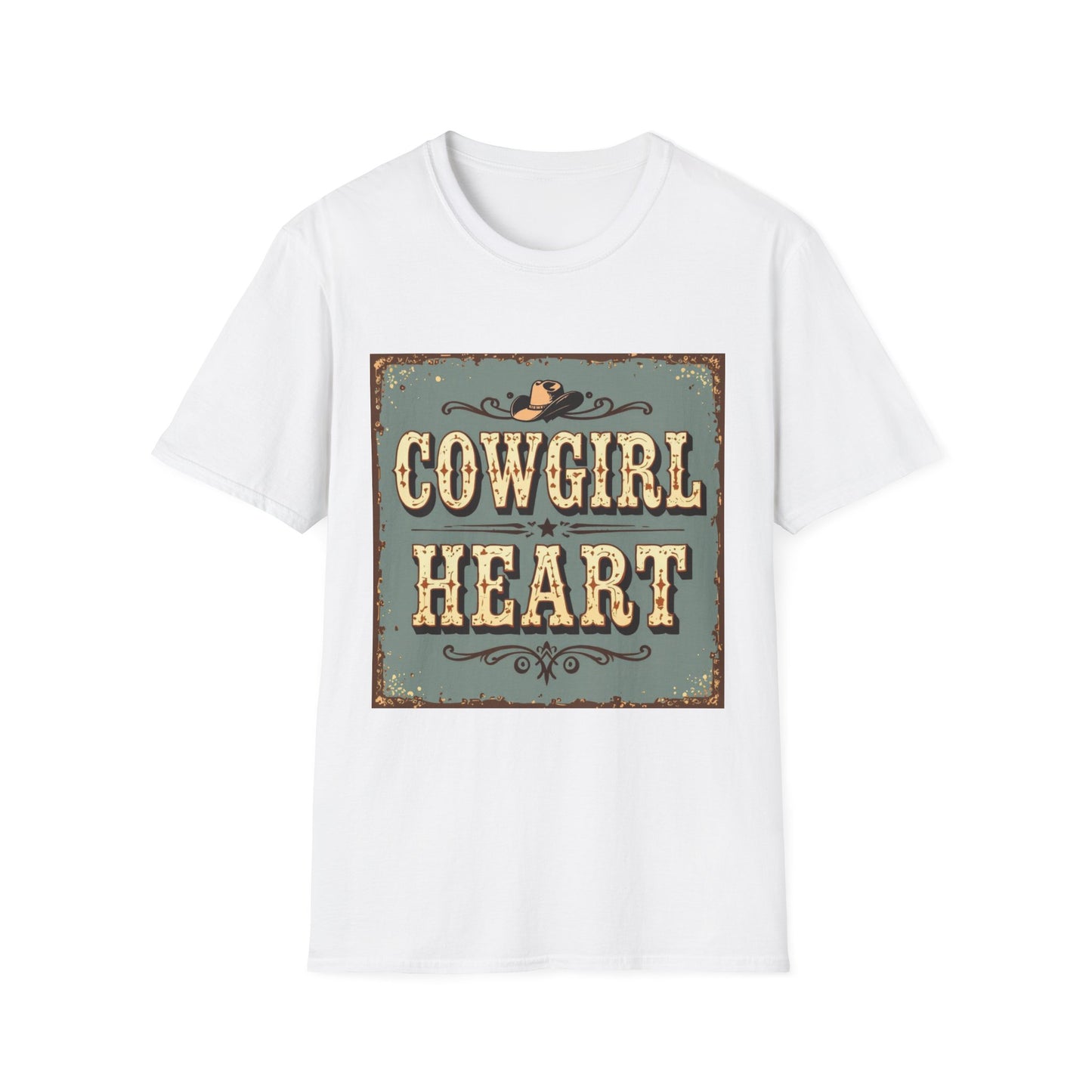 Cowgirl Heart Western Boho, Unisex T-Shirt,