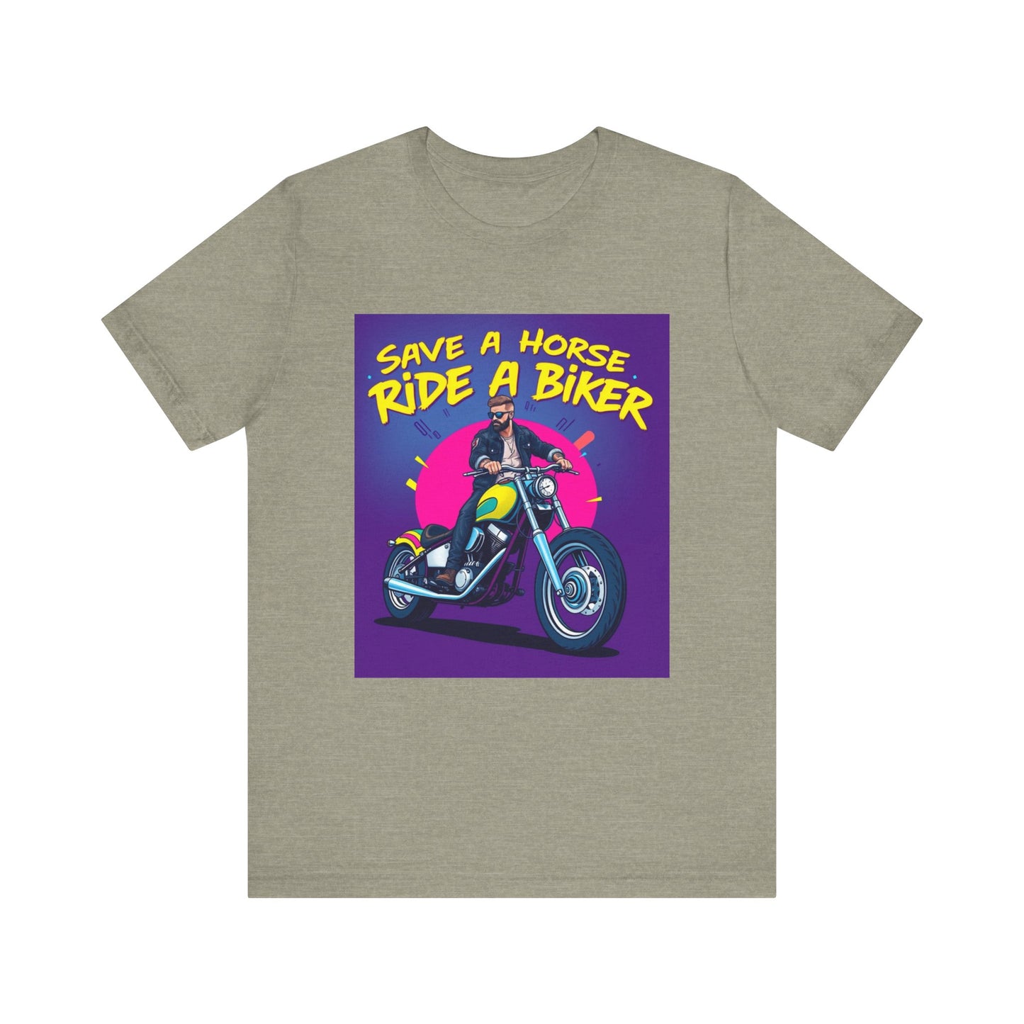 Save a Horse Ride a Biker Tee 1