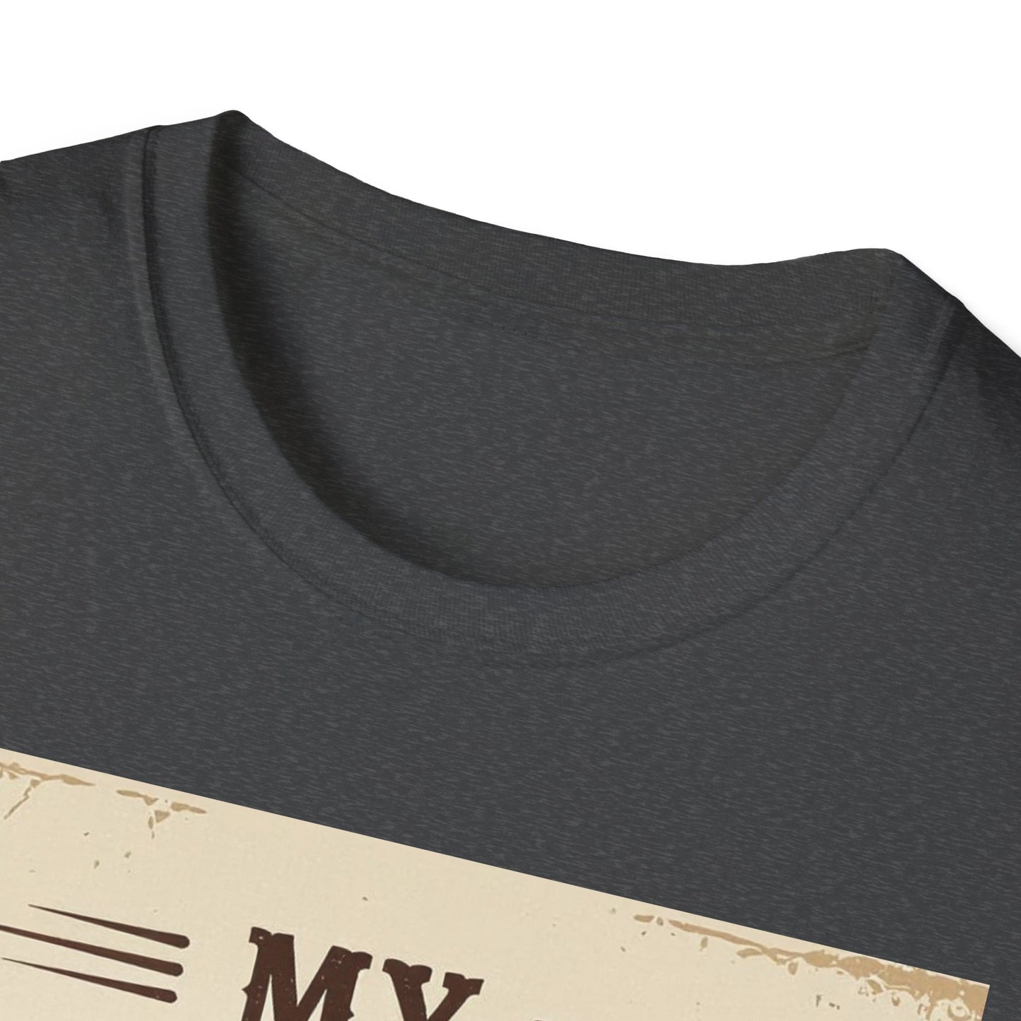 My Barstool Makes Me Feel Warm and Safe Western Boho, Unisex T-Shirt,