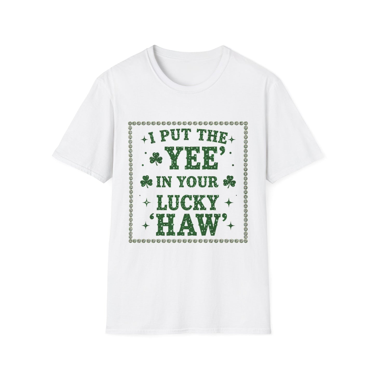 I Put the Yee in You Lucky Haw Saint Patty's Day Funny T-Shirt — St. Patrick's Day Humor Tee