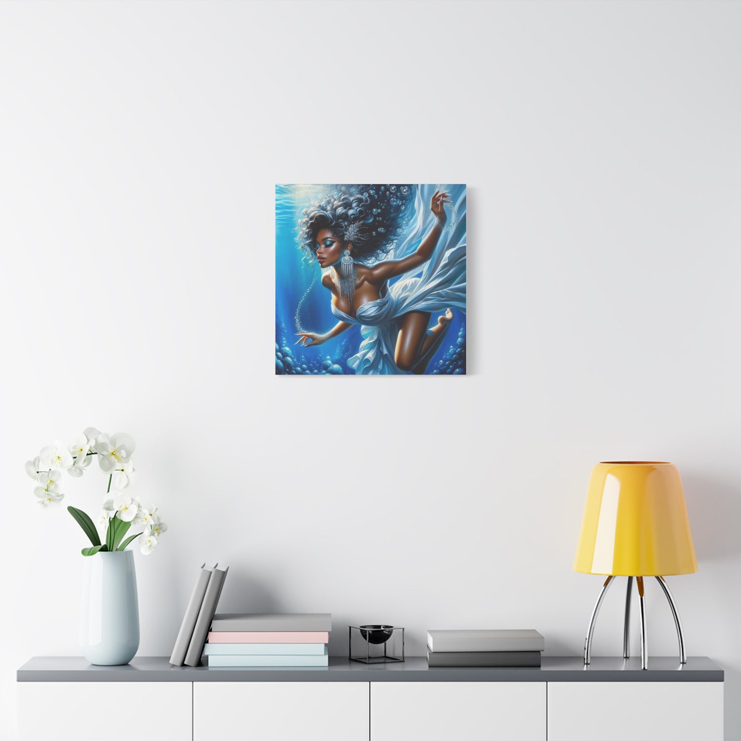 Beautiful Black Woman Canvas Art
