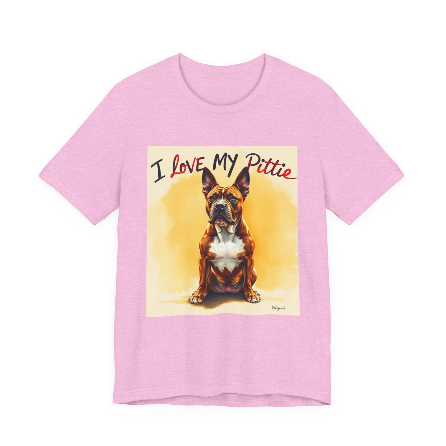 I Love My Pittie T-Shirt 1