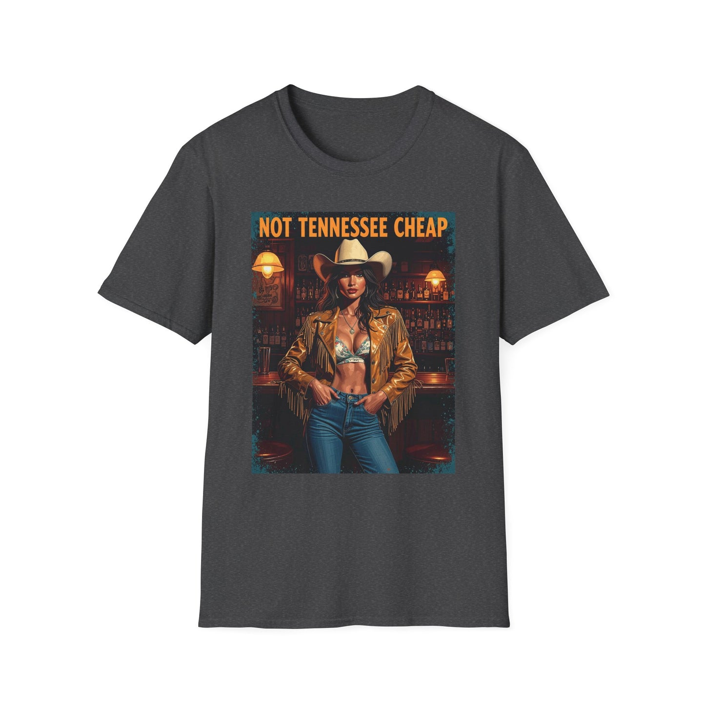 Not Tennessee Cheap Western Boho, Unisex T-Shirt,