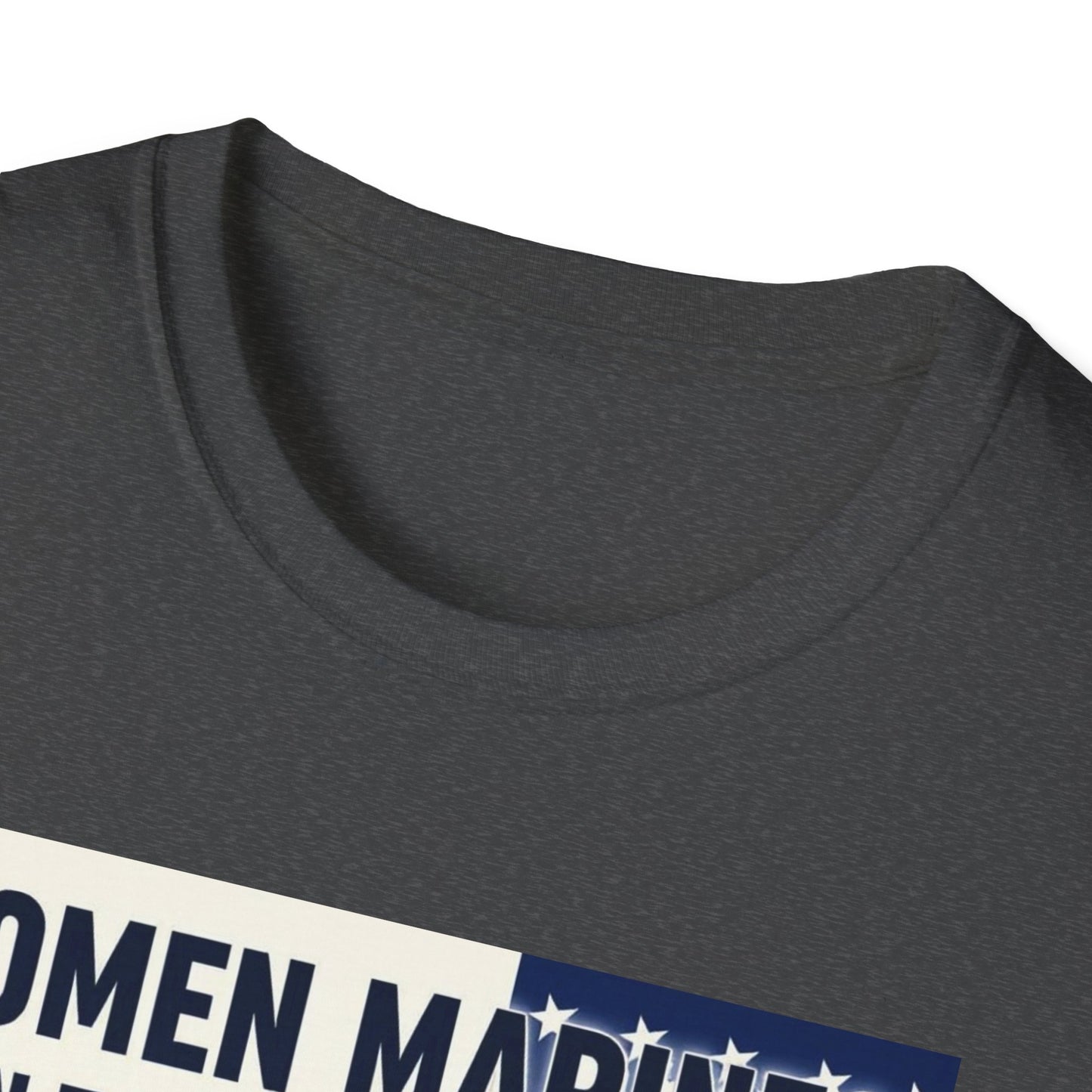 Women Marines Because We Like It Hard, Unisex T-Shirt,