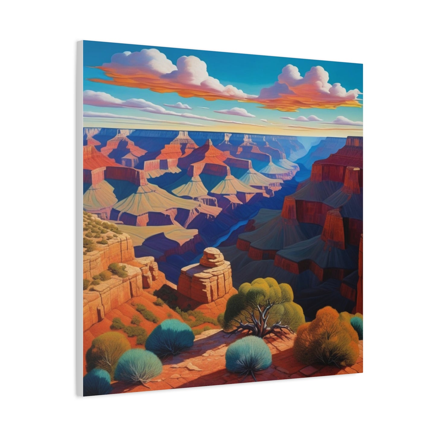 Canvas Print - Grand Canyon Abstract Art 3