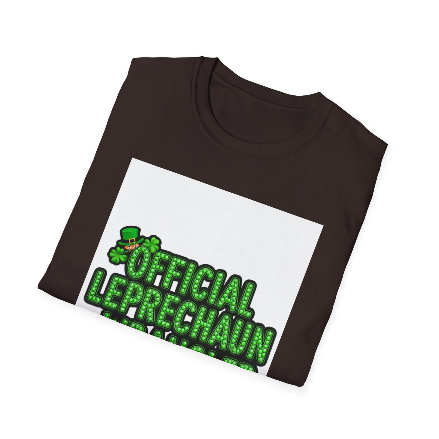 Official Leprechaun Wrangler... Saint Patty's Day Funny T-Shirt — St. Patrick's Day Humor Tee