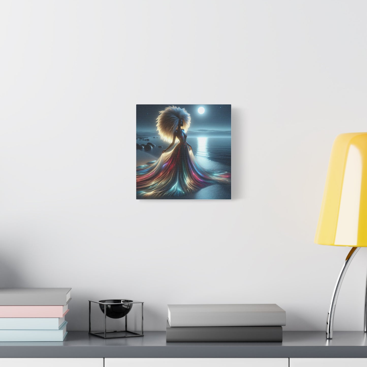 Beautiful Black Woman Canvas Art