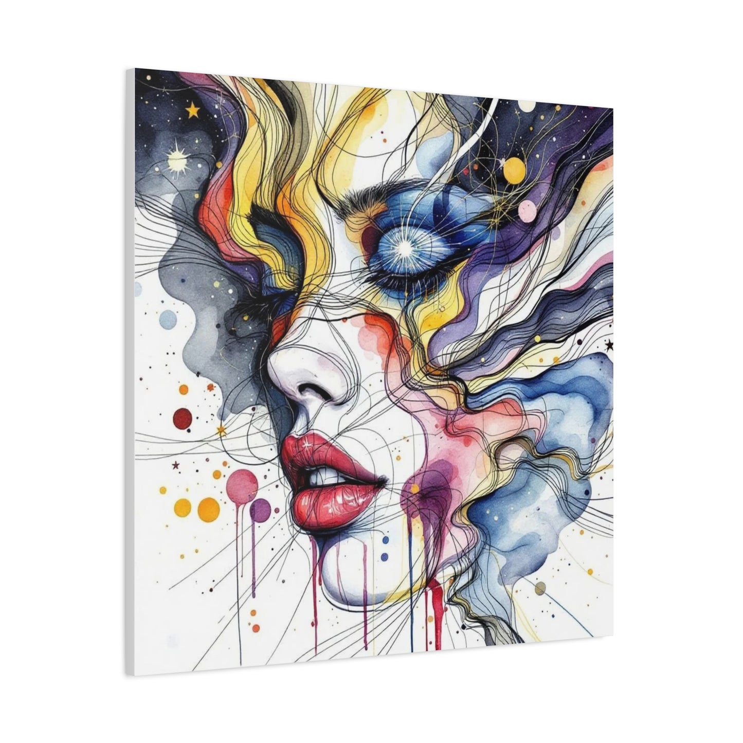 Abstract Lady Art