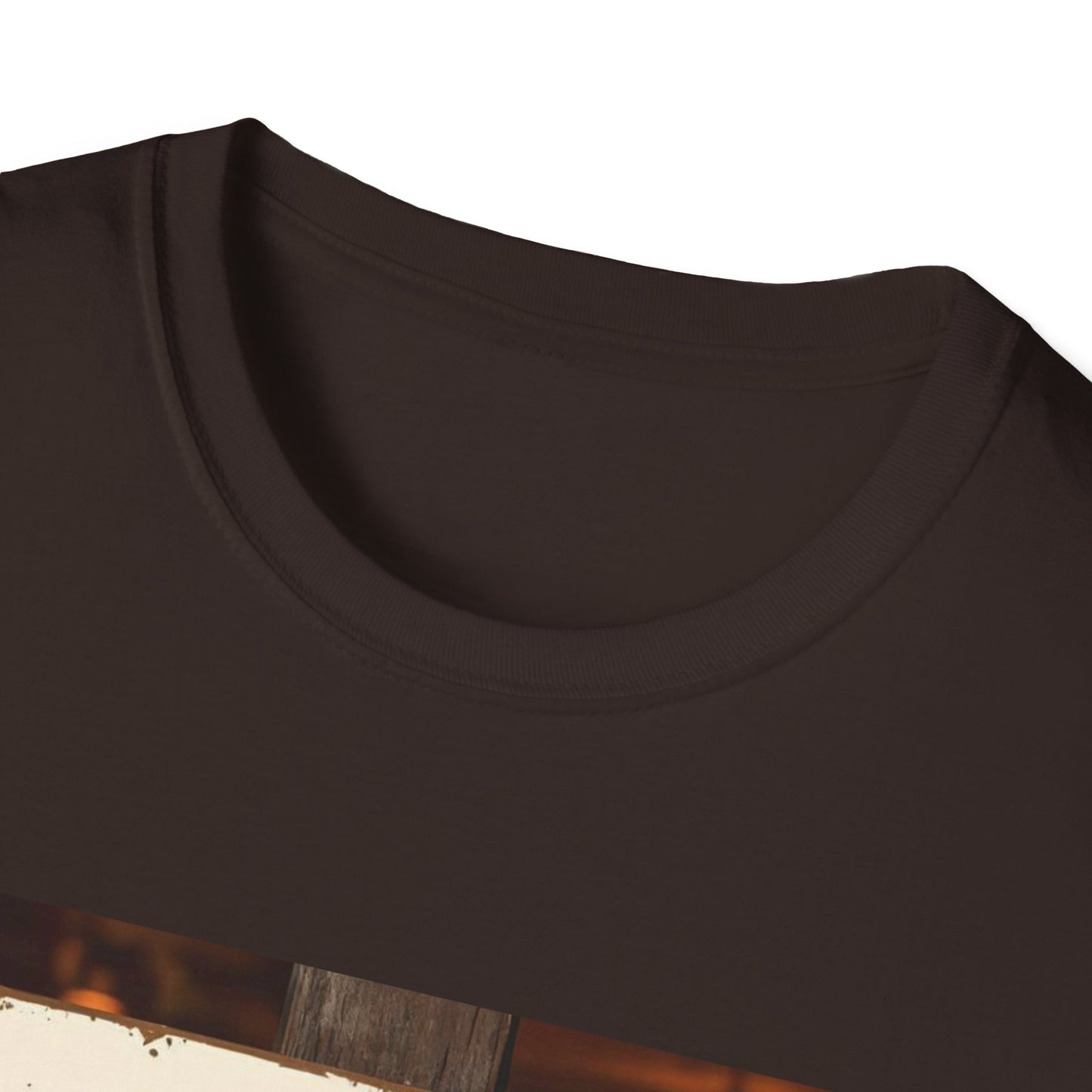 My Barstool Makes Me Feel Warm and Safe Western Boho, Unisex T-Shirt,