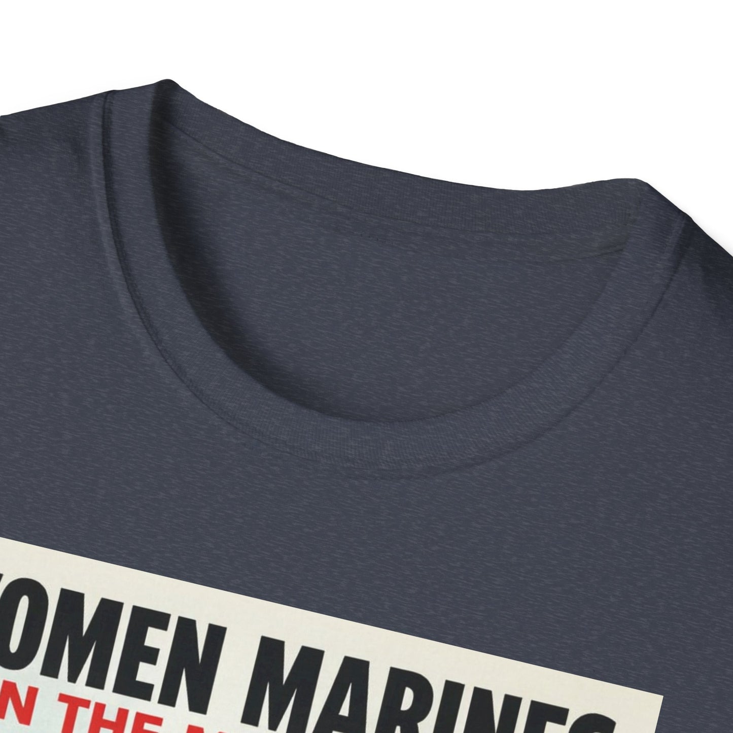 Women Marines Because We Like It Hard, Unisex T-Shirt,