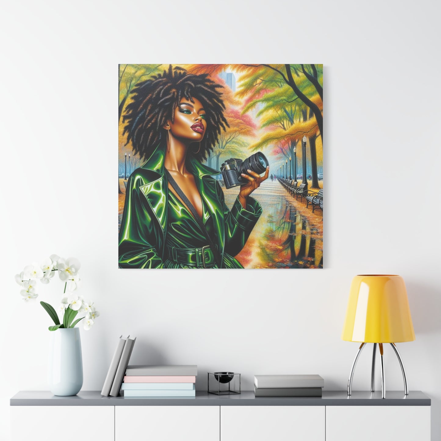 Beautiful Black Woman Canvas Art