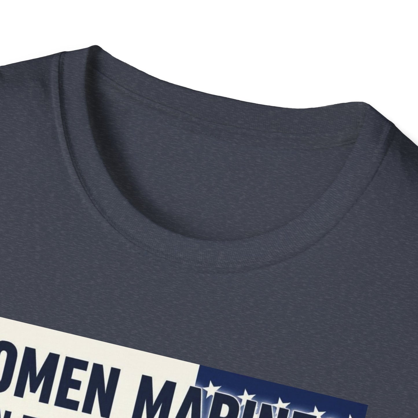 Women Marines Because We Like It Hard, Unisex T-Shirt,