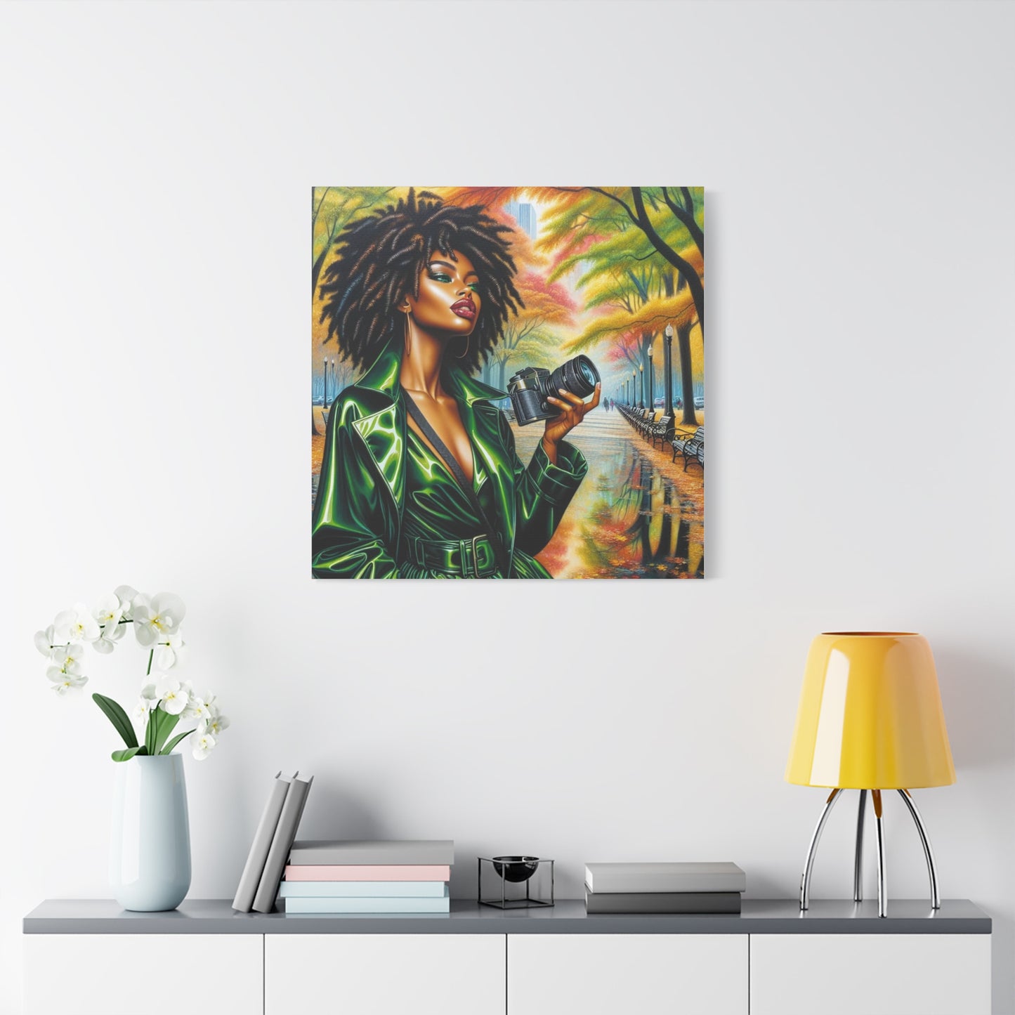 Beautiful Black Woman Canvas Art