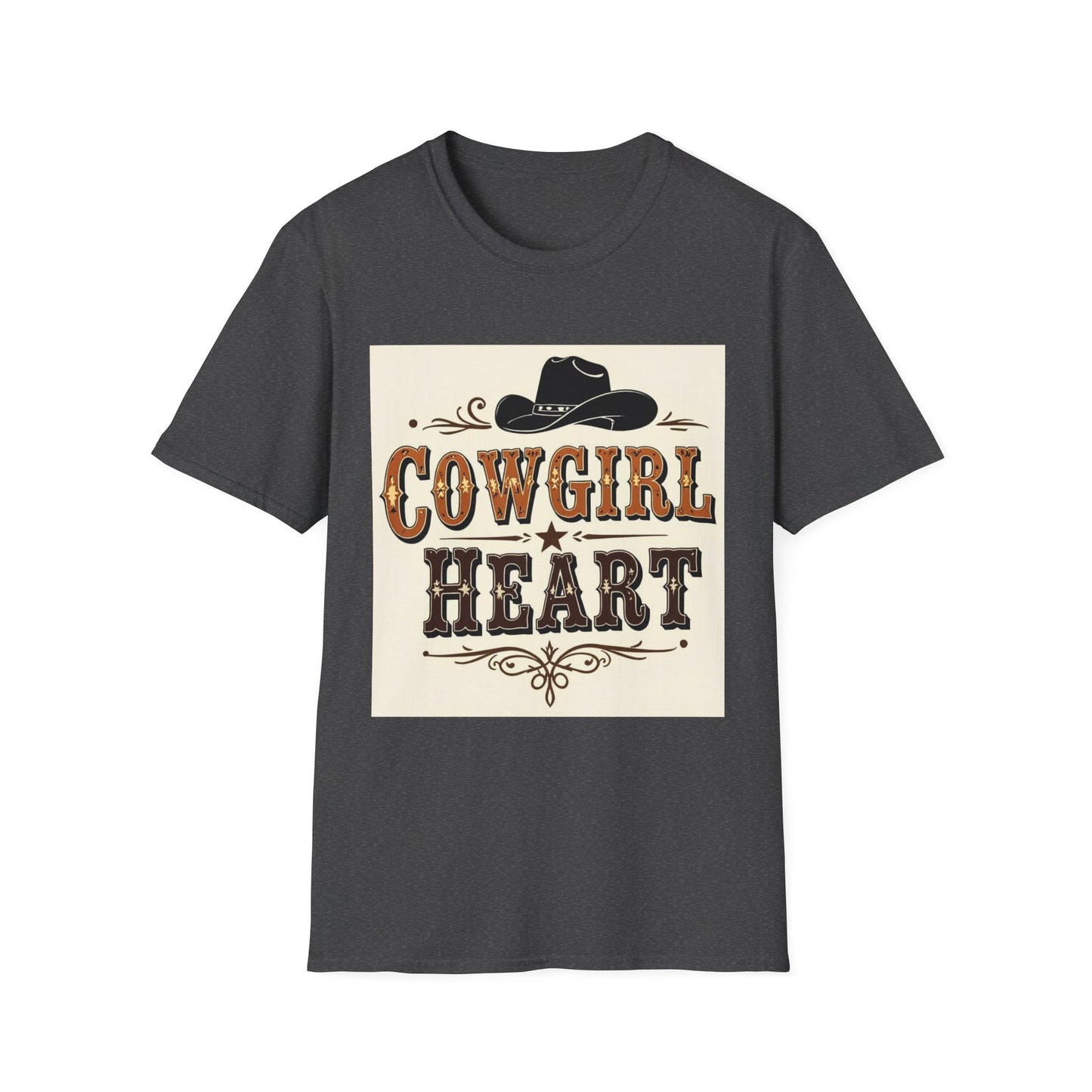 Cowgirl Heart Western Boho, Unisex T-Shirt,
