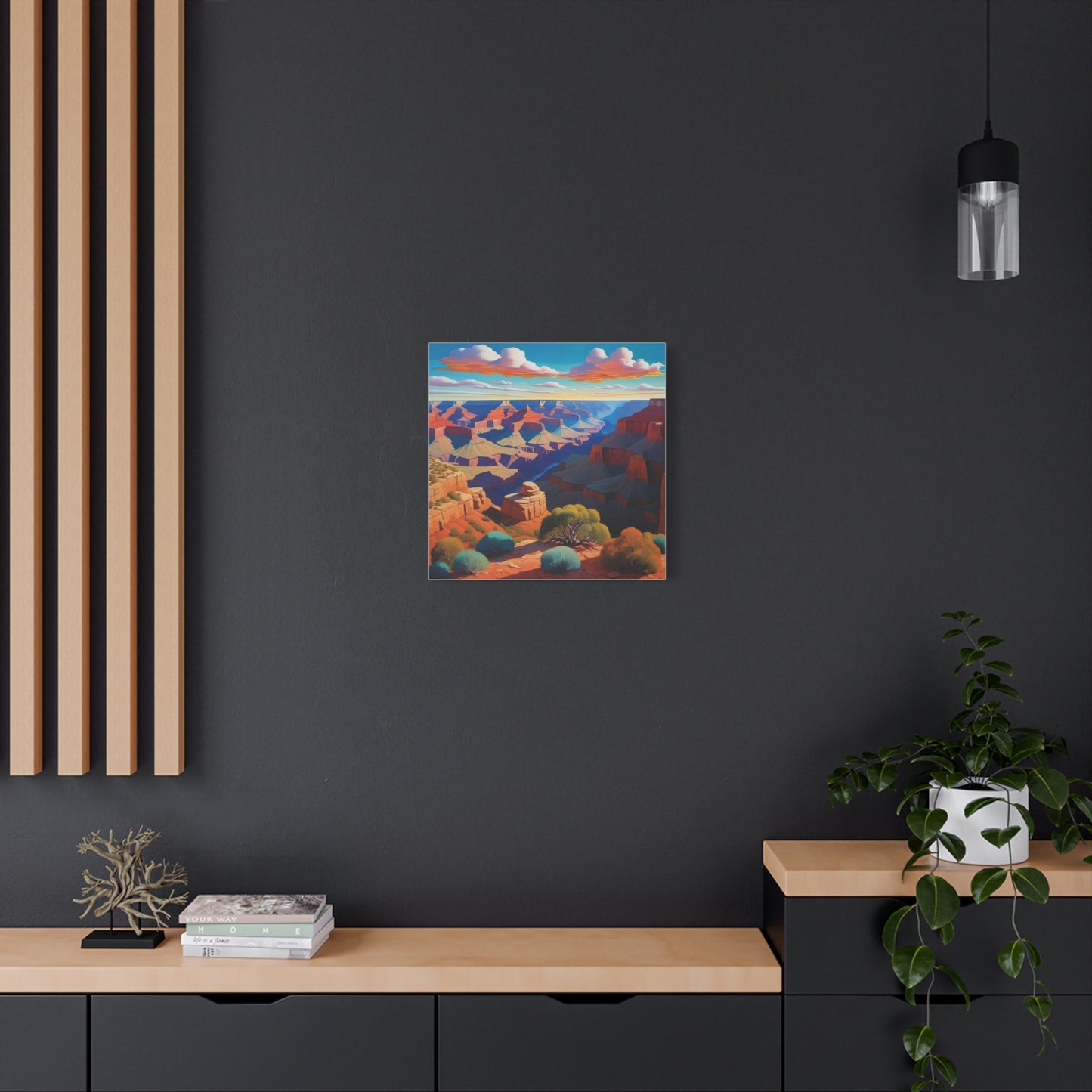 Canvas Print - Grand Canyon Abstract Art 3