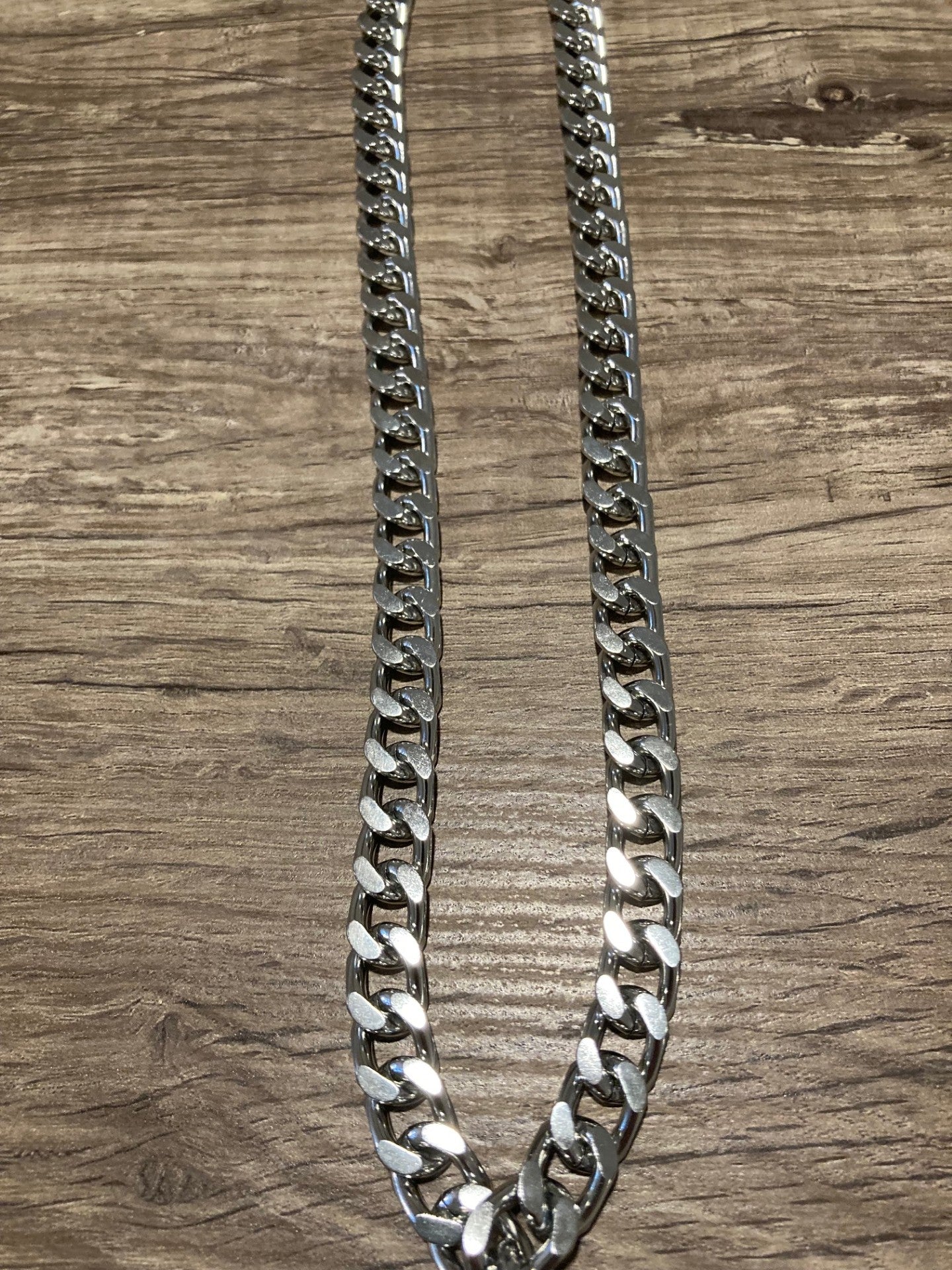 Turquoise Cross Necklace with Chunky Chain Style 1
